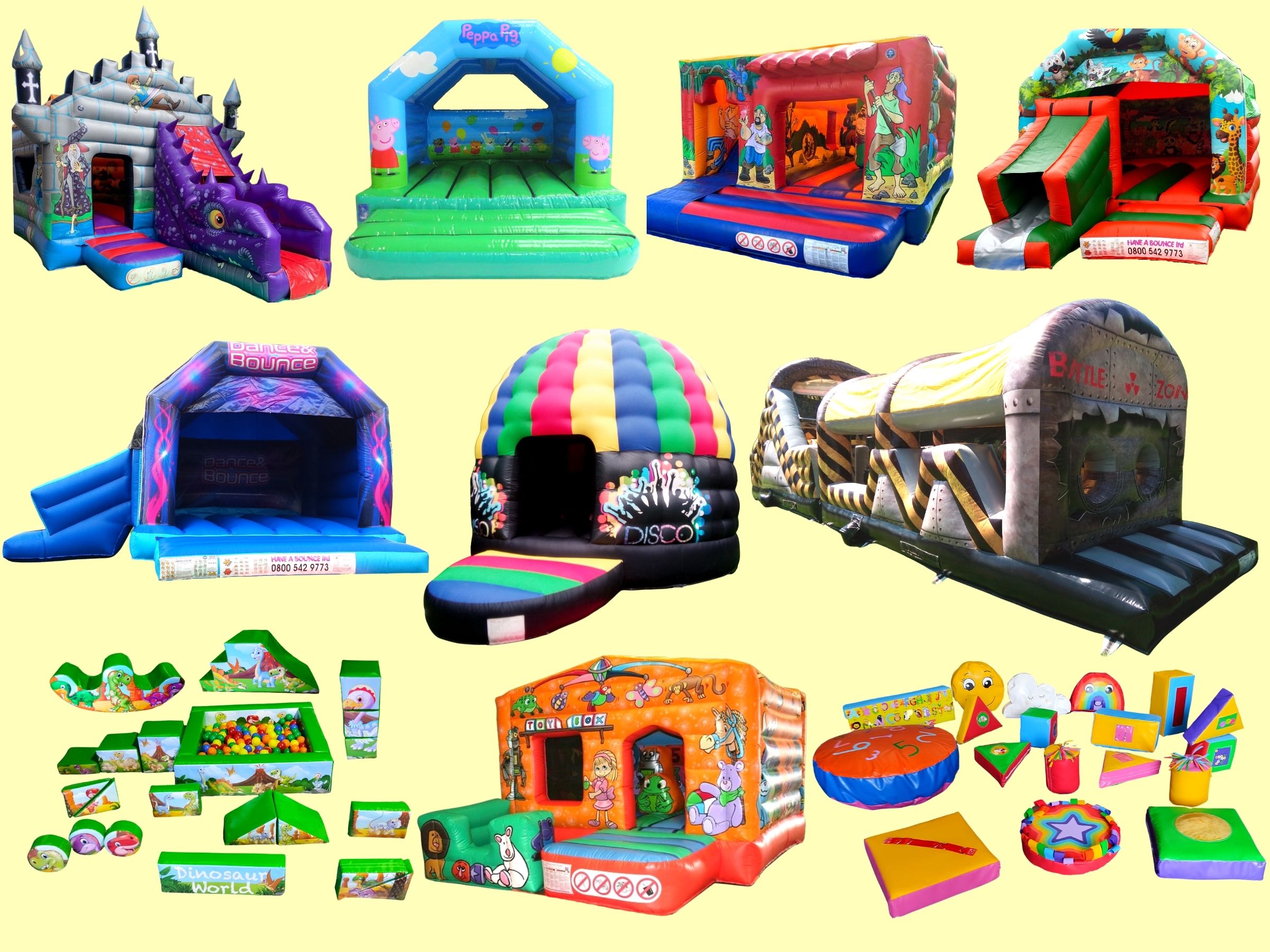 Bouncy Castle & Soft Play hire Surrey, Hampshire, and Berkshire