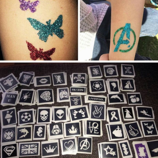 Glitter Tattoos